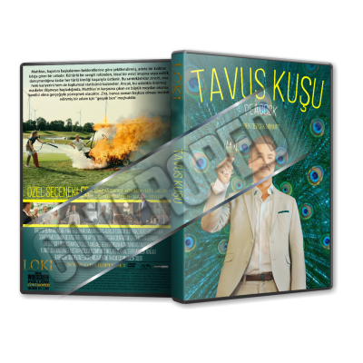 Tavus Kuşu - Pfau - Bin ich echt - 2024 Türkçe Dvd Cover Tasarımı